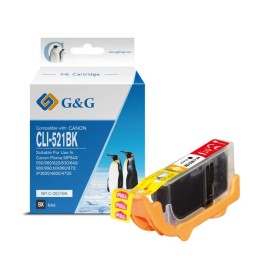 G&G Canon CLI521 Preto Tinteiro Compatível