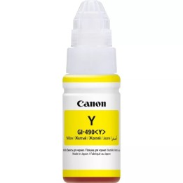 Canon GI490 Amarelo Frasco de Tinta Original - GI490E/0666C001