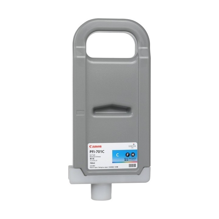 Canon PFI701 Ciano Tinteiro Original - 0901B001/PFI-701C