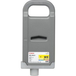 Canon PFI701 Amarelo Tinteiro Original - 0903B001/PFI-701E
