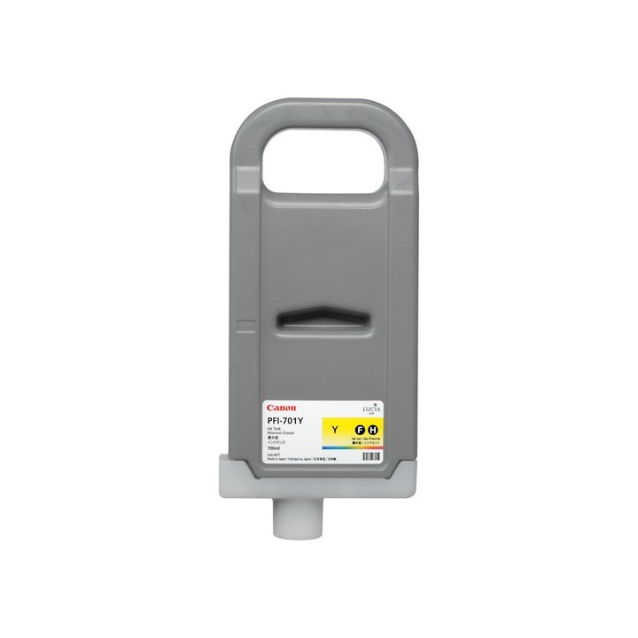Canon PFI701 Amarelo Tinteiro Original - 0903B001/PFI-701E
