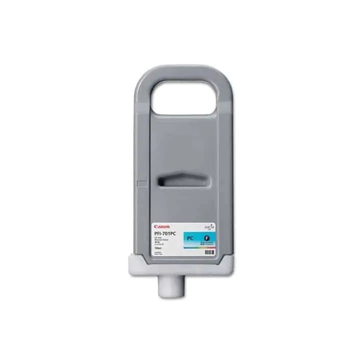 Canon PFI701 Ciano Photo Tinteiro Original - 0904B001/PFI-701PC