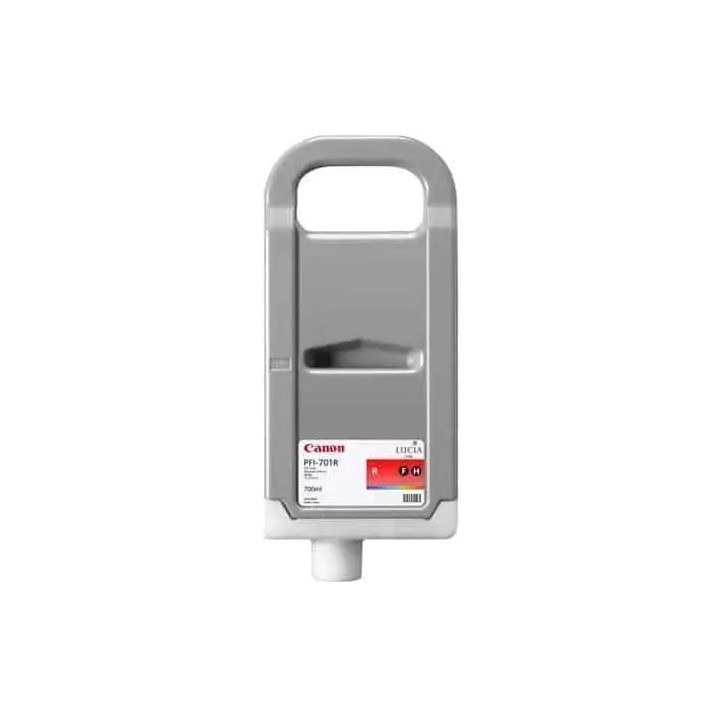 Canon PFI701 Vermelho Tinteiro Original - 0906B001/PFI-701R