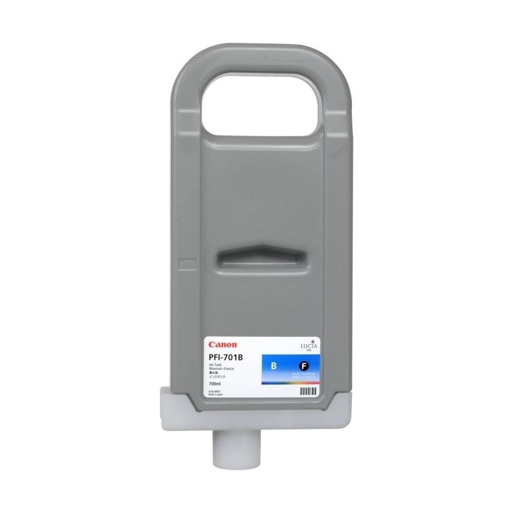 Canon PFI701 Azul Tinteiro Original - 0908B001/PFI-701B