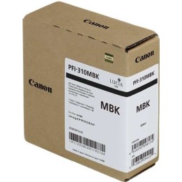Canon PFI310 Preto Mate Tinteiro Original - 2358C001/PFI-310MBK