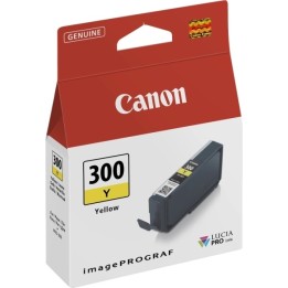 Canon PFI300 Amarelo Tinteiro Original - 4196C001/PFI-300E