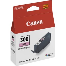 Canon PFI300 Magenta Photo Tinteiro Original - 4198C001/PFI-300PM