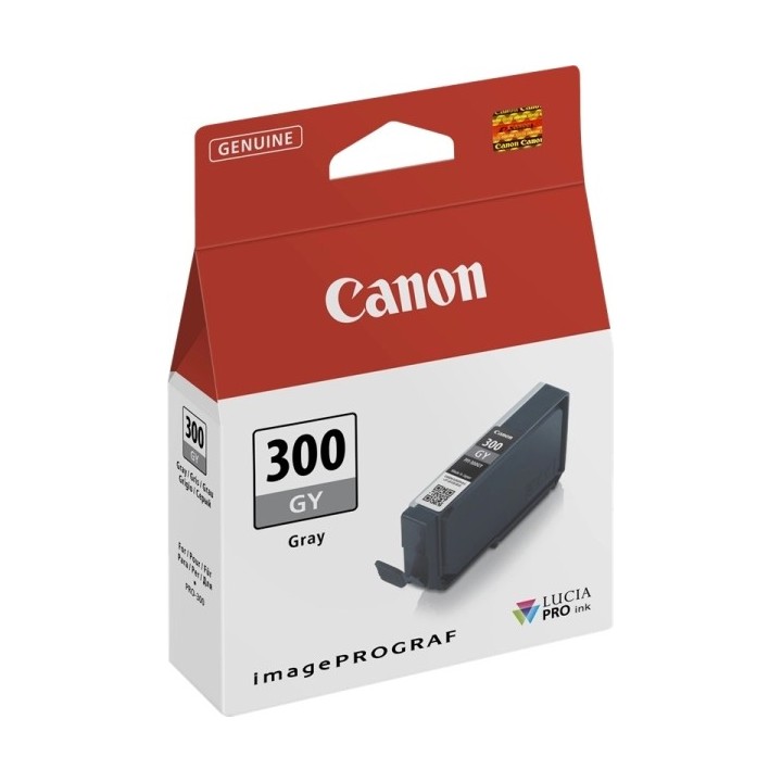 Canon PFI300 Cinzento Tinteiro Original - 4200C001/PFI-300GY