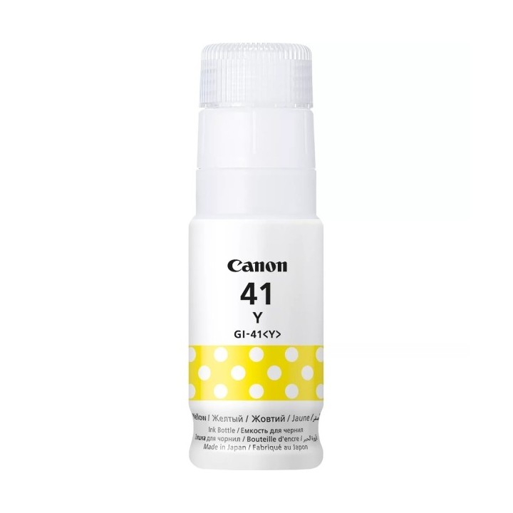 Canon GI41 Amarelo Frasco de Tinta Original - GI41E/4545C001
