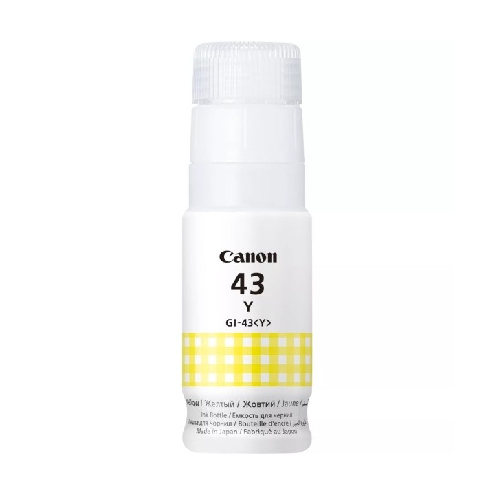 Canon GI43 Amarelo Frasco de Tinta Original - GI43E/4689C001