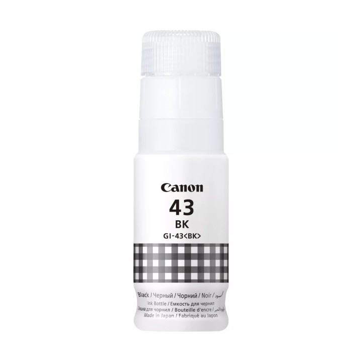 Canon GI43 Preto Frasco de Tinta Original - GI43BK/4698C001