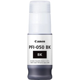 Canon PFI050 Preto Frasco de Tinta Original - 5698C001/PFI-050BK