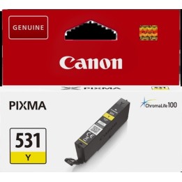 Canon CLI531 Amarelo Tinteiro Original - 6121C001/CLI531E