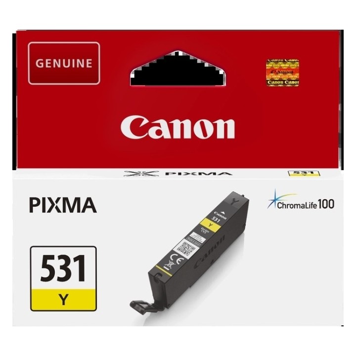 Canon CLI531 Amarelo Tinteiro Original - 6121C001/CLI531E