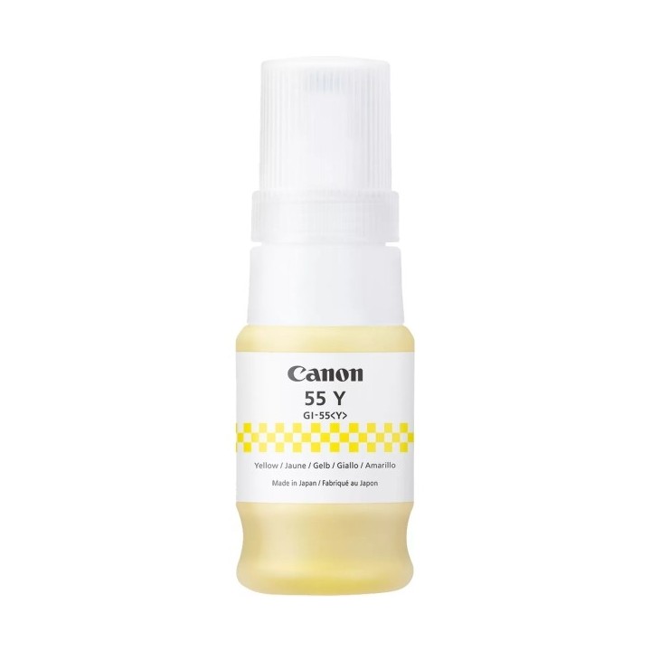 Canon GI55 Amarelo Frasco de Tinta Original - GI55E/6291C001