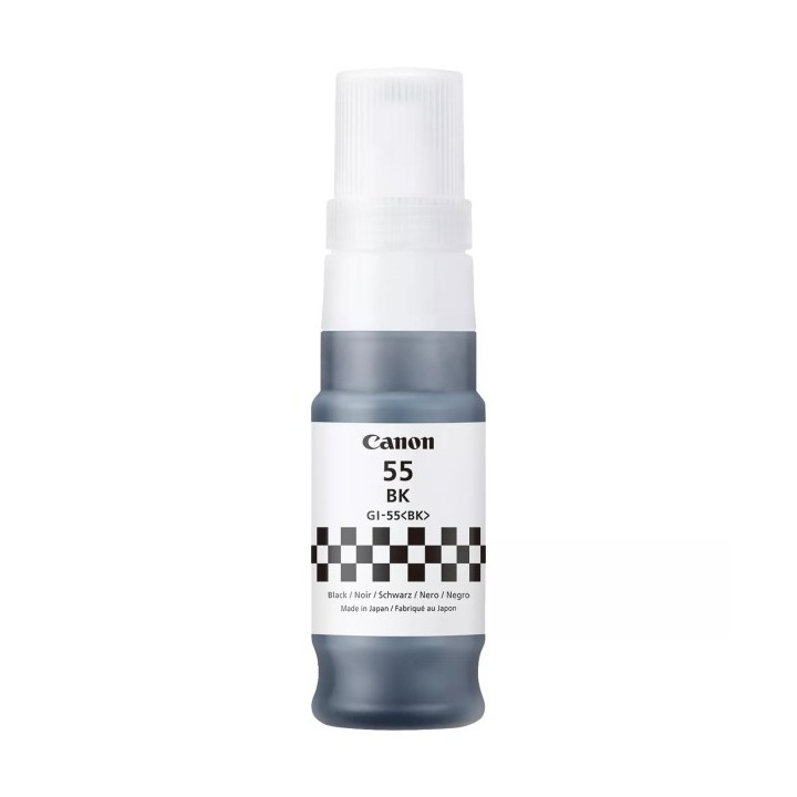 Canon GI55 Preto Frasco de Tinta Original - GI55BK/6292C001