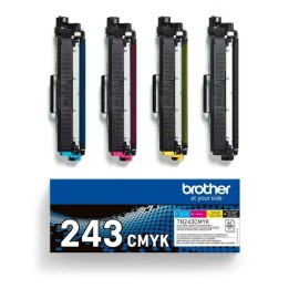 Brother TN243 Pack de 4 Cartuchos de Toner Originais - TN243CMYK