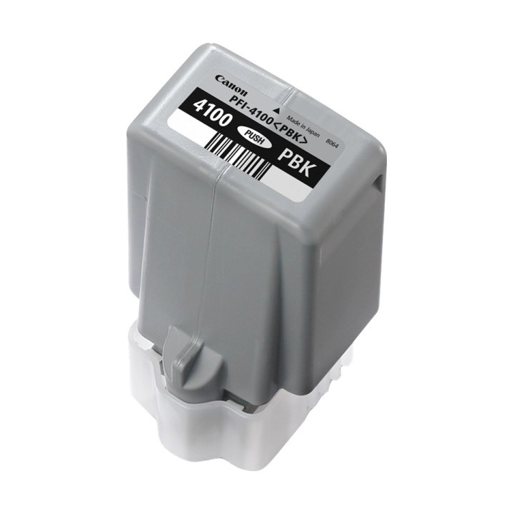 Canon PFI4100 Preto Photo Tinteiro Original - 6777C001/PFI-4100PBK