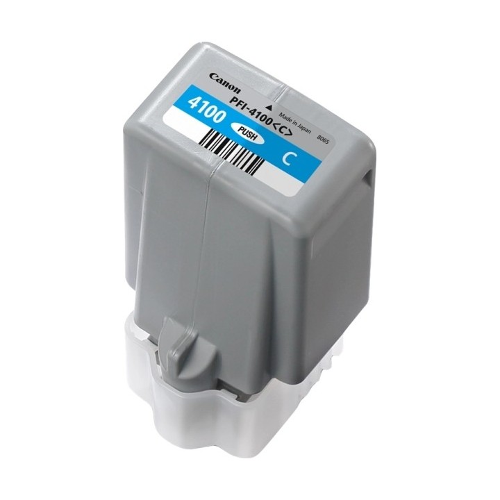 Canon PFI4100 Ciano Tinteiro Original - 6778C001/PFI-4100C