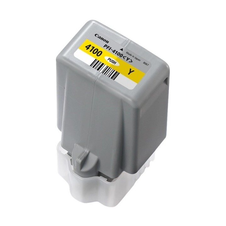 Canon PFI4100 Amarelo Tinteiro Original - 6780C001/PFI-4100E