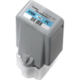 Canon PFI4100 Ciano Photo Tinteiro Original - 6781C001/PFI-4100PC