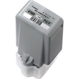 Canon PFI4100 Cinzento Photo Tinteiro Original - 6784C001/PFI-4100PGY