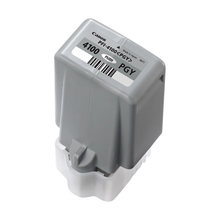 Canon PFI4100 Cinzento Photo Tinteiro Original - 6784C001/PFI-4100PGY