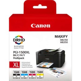 Canon PGI1500XL Pack de 4 Cartuchos de Tinta Originais - 9182B004/9182