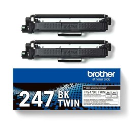 Brother TN247 Preto Pack de 2 Toners Originais - TN247BKTWIN
