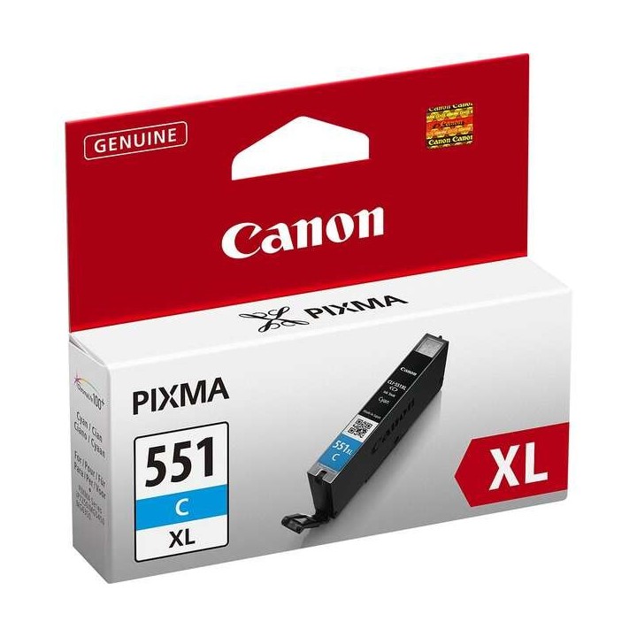 Canon CLI551XL Ciano Tinteiro Original - 6444B001