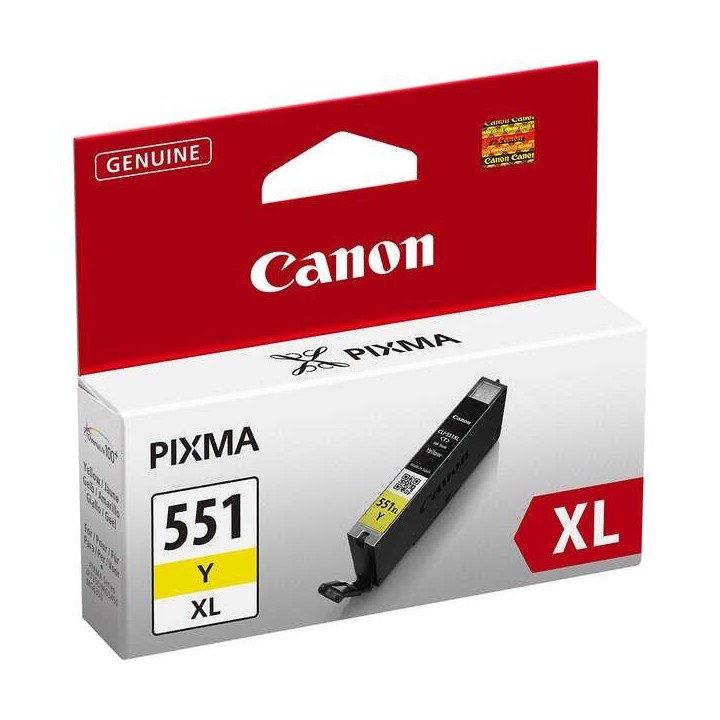 Canon CLI551XL Amarelo Tinteiro Original - 6446B001