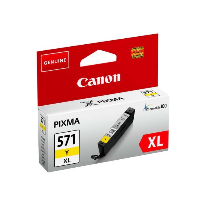 Canon CLI571XL Amarelo Tinteiro Original - 0334C001