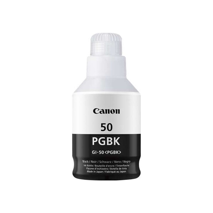 Canon GI50 Preto Frasco de Tinta Original - GI50PGBK/3386C001