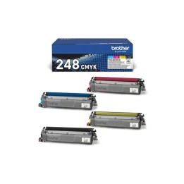 Brother TN248CMYK Pack de 4 Cartuchos de Toner Originais - TN248VAL