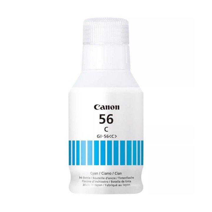 Canon GI56 Ciano Frasco de Tinta Original - GI56C/4430C001