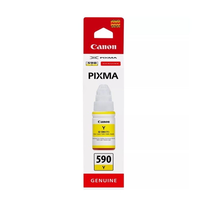 Canon GI590 Amarelo Frasco de Tinta Original - GI590E/1606C001