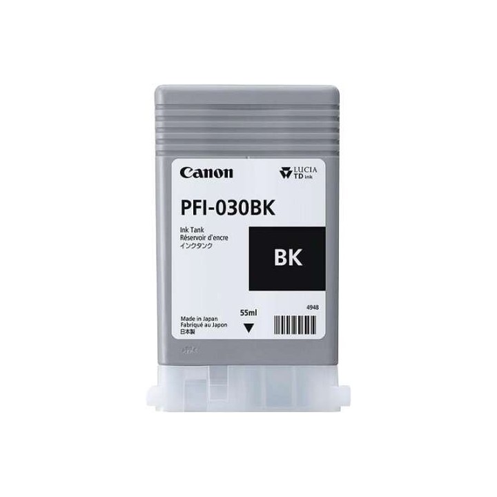 Canon PFI030 Preto Tinteiro Original - 3489C001/PFI-030BK
