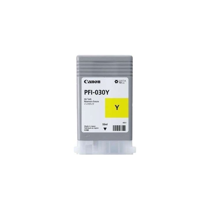 Canon PFI030 Amarelo Tinteiro Original - 3492C001/PFI-030E