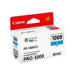 Canon PFI1000 Ciano Tinteiro Original - 0547C001/PFI-1000C