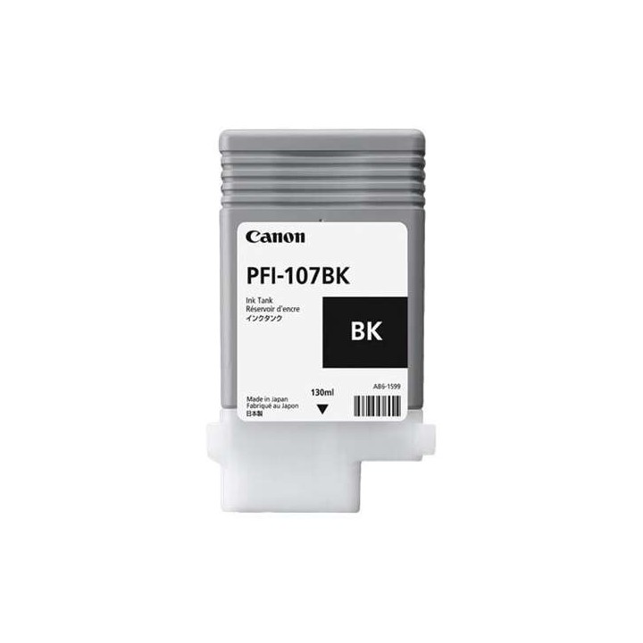 Canon PFI107 Preto Tinteiro Original - 6705B001/PFI-107BK
