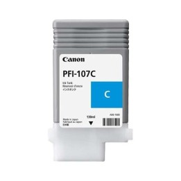 Canon PFI107 Ciano Tinteiro Original - 6706B001/PFI-107C