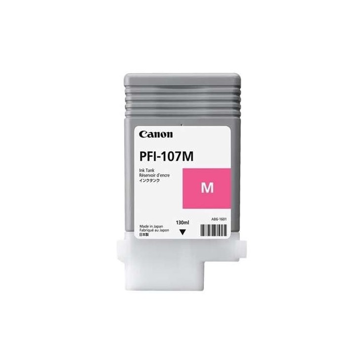 Canon PFI107 Magenta Tinteiro Original - 6707B001/PFI-107M