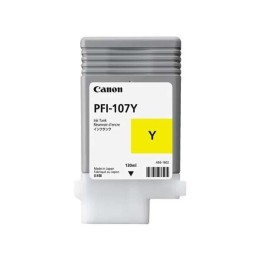 Canon PFI107 Amarelo Tinteiro Original - 6708B001/PFI-107E