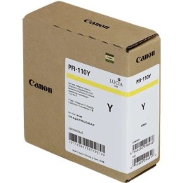 Canon PFI110 Amarelo Tinteiro Original - 2367C001/PFI-110E