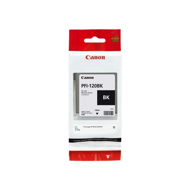 Canon PFI120 Preto Tinteiro Original - 2885C001/PFI-120BK