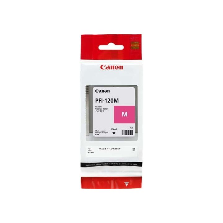 Canon PFI120 Magenta Tinteiro Original - 2887C001/PFI-120M