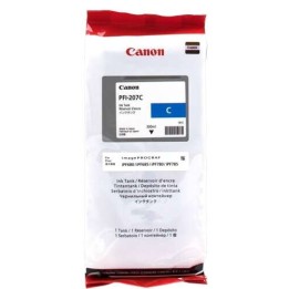 Canon PFI207 Ciano Tinteiro Original - 8790B001/PFI-207C