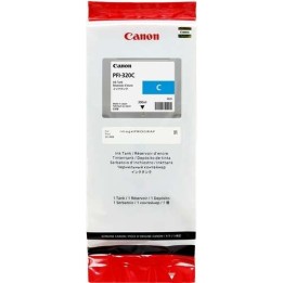 Canon PFI320 Ciano Tinteiro Original - 2891C001/PFI-320C