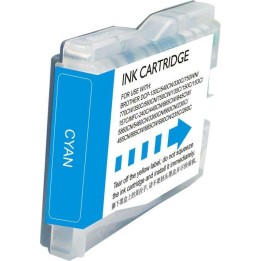 Brother LC1000XL/LC970XL Ciano Tinteiro Compatível - Substitui LC1000C