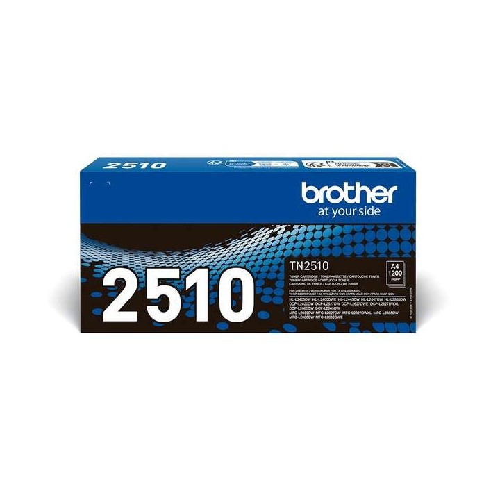 Brother TN2510 Preto Toner Original - TN2510
